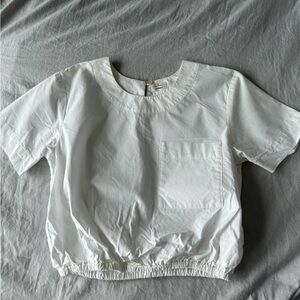 Wilfred Cropped Poplin Short Sleeve